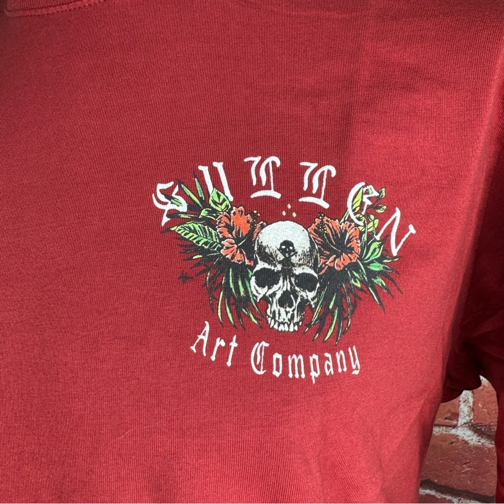 Sullen Art Collective Men’s Graphic T-shirt - Red -Size: Large- NWT - Picture 5 of 12